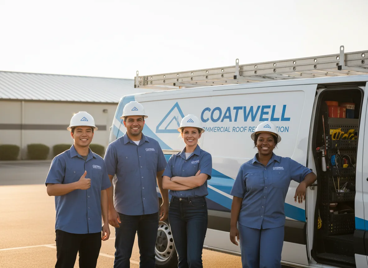 Commercial roof coating company in Lamoni, IA